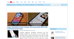 Desktop Screenshot of iphonehacks.com