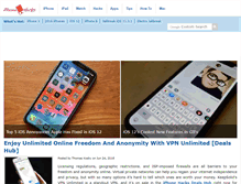 Tablet Screenshot of iphonehacks.com