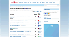 Desktop Screenshot of forums.iphonehacks.com